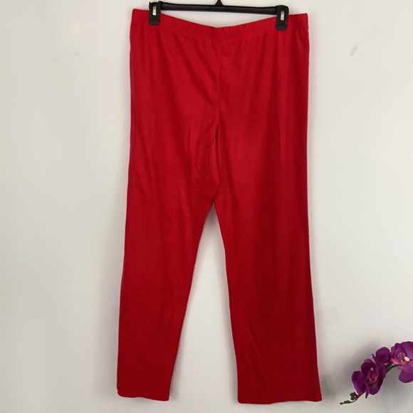 Sonoma Woman’s Red Pajama Pants Size XL - Picture 2 of 5